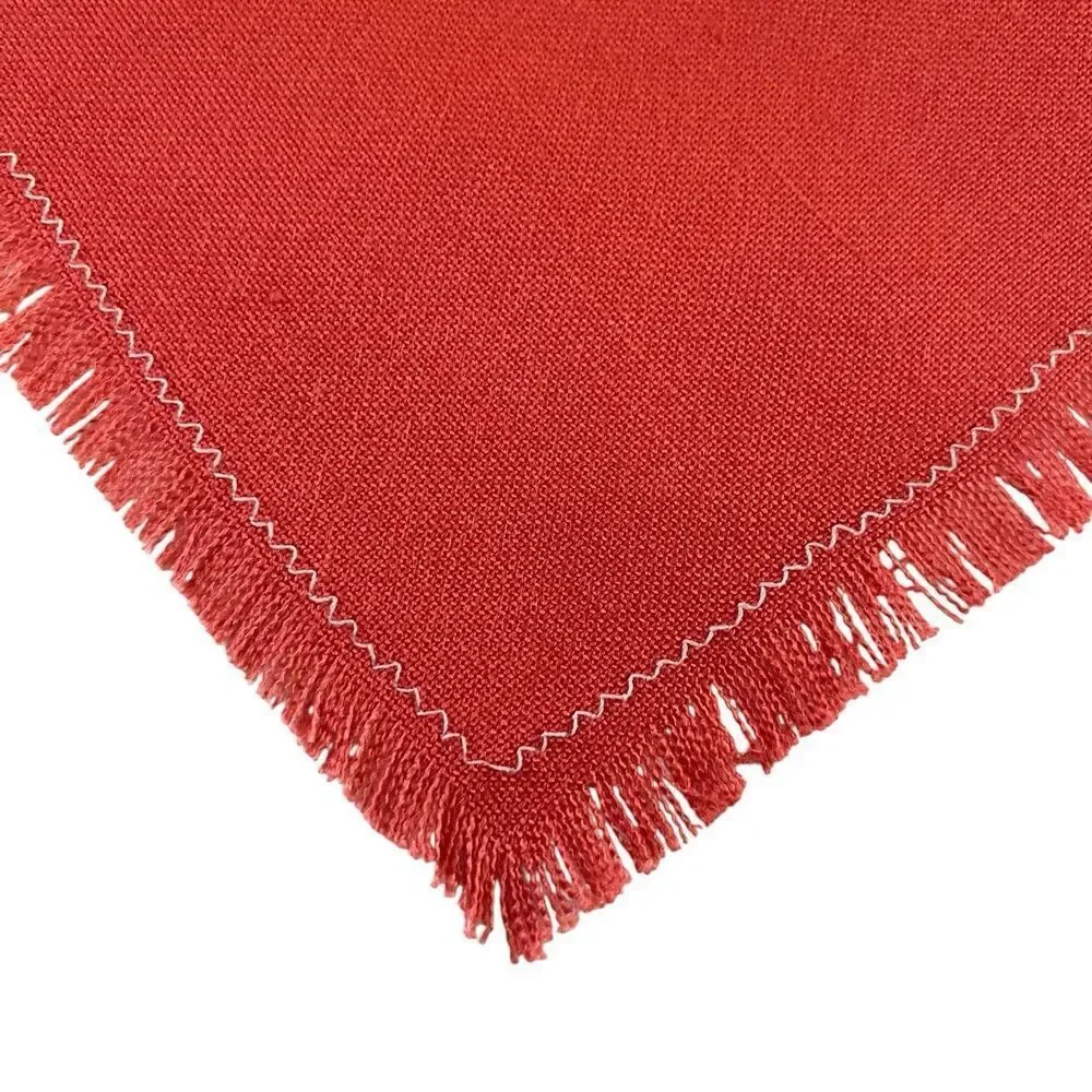Lot of 10  Cloth Napkins Coral 11